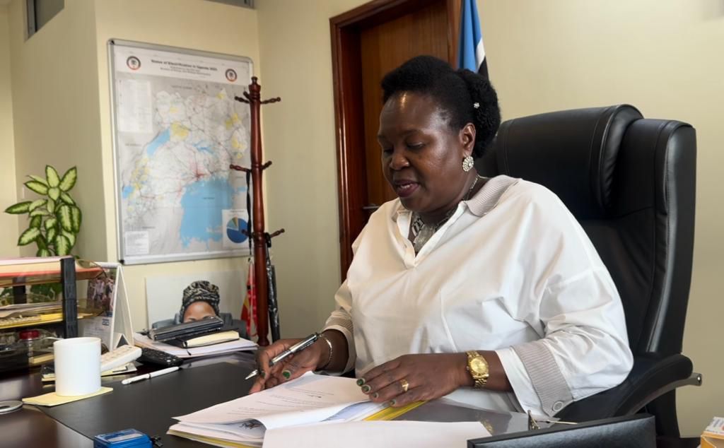 Minister of Energy and Mineral Development Dr. Ruth Nankabirwa Ssentamu