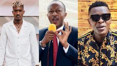 A Pass, Frank Gashumba and Jose Chameleone