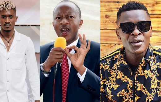 A Pass, Frank Gashumba and Jose Chameleone