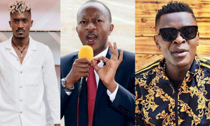 A Pass, Frank Gashumba and Jose Chameleone