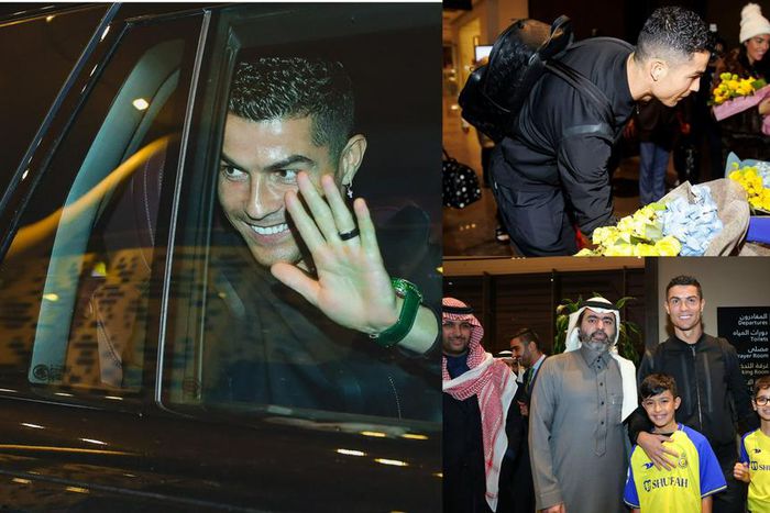 Ronaldo arrives Al-Nassr to hero's welcome, fans to pay ₦1800 to attend unveiling in Saudi Arabia