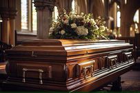 Traditional wooden coffins are made from various woods like pine, oak, or mahogany
