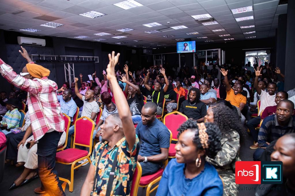 Crowd engaged at Next Media Talks