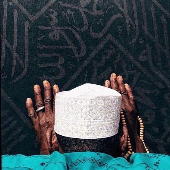 A Muslim man in prayer/Courtesy