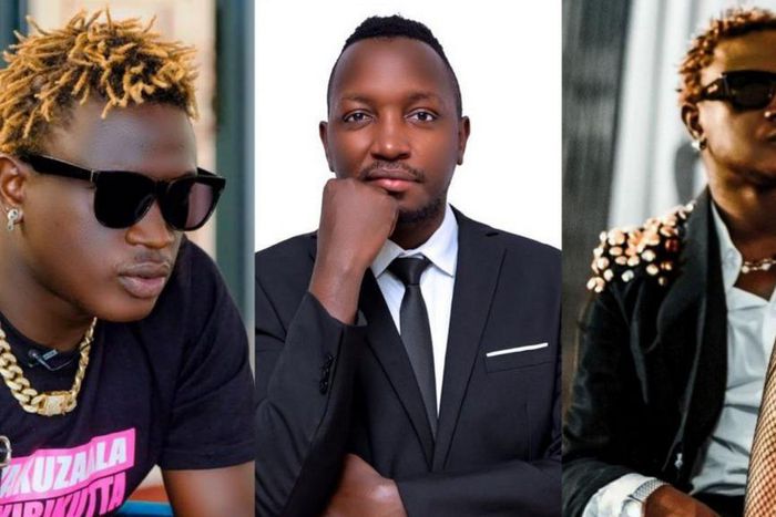 Gravity Omutujju and Frank Ntambi