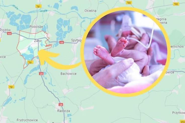 She gave birth to a boy in one of the complex's toilets [Onet]