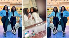 Desire Luzinda spoils daughter in UAE trip luxury, Sharon O fantasises/Instagram