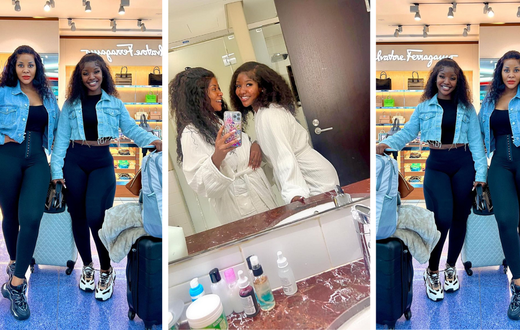 Desire Luzinda spoils daughter in UAE trip luxury, Sharon O fantasises/Instagram