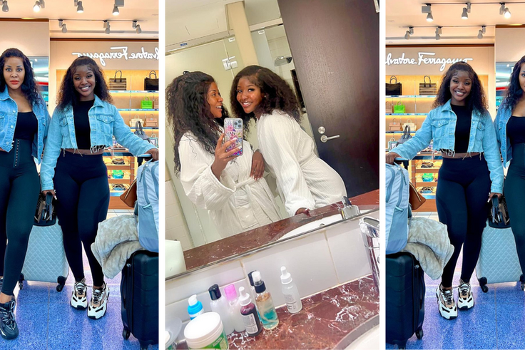 Desire Luzinda spoils daughter in UAE trip luxury, Sharon O fantasises/Instagram