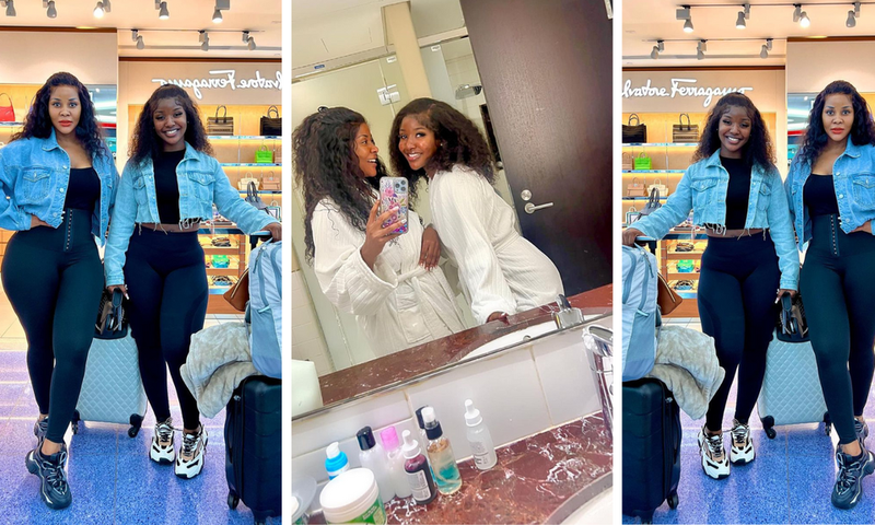 Desire Luzinda spoils daughter in UAE trip luxury, Sharon O fantasises/Instagram