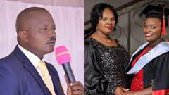 Pastor Aloysius Bugingo, Teddy Naluswa and Doreen Gift