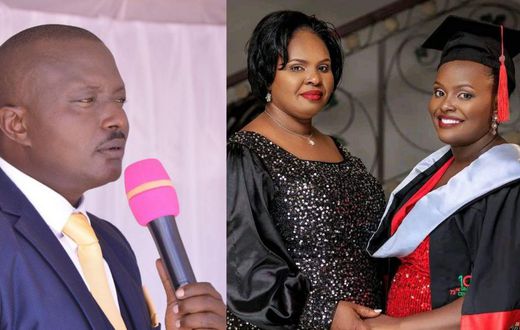 Pastor Aloysius Bugingo, Teddy Naluswa and Doreen Gift