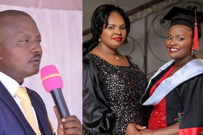 Pastor Aloysius Bugingo, Teddy Naluswa and Doreen Gift