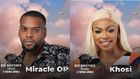 BBTitans  Miracle expresses feeling towards Khosi