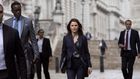 Keri Russell in a scene from Netflix series 'The Diplomat' [Image Credit: Netflix]