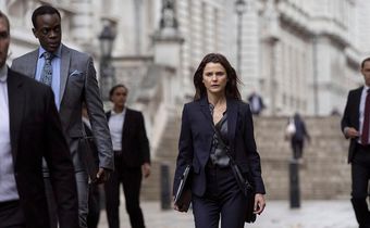 Keri Russell in a scene from Netflix series 'The Diplomat' [Image Credit: Netflix]
