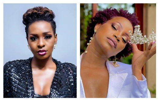 Cindy Sanyu and Sheebah Karungi