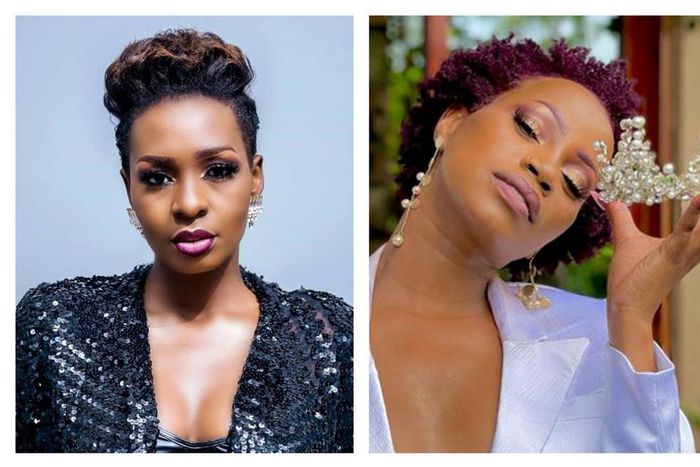 Cindy Sanyu and Sheebah Karungi