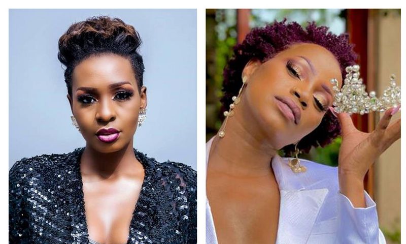 Cindy Sanyu and Sheebah Karungi