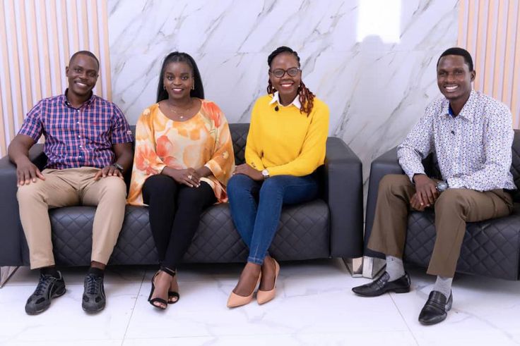 Dr. Mushin Nsubuga, Eleanor Nabwiso, Sheila Aboth and Gordon Mungurick