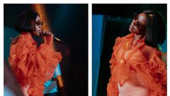 Vinka captivated the audience with her energetic performance