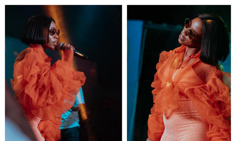 Vinka captivated the audience with her energetic performance