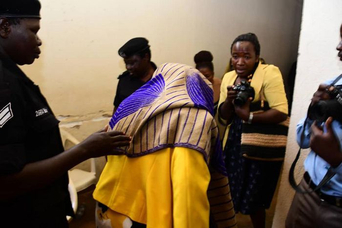 Mary-Goretti-Kitutu-appears-at-court-covered-up