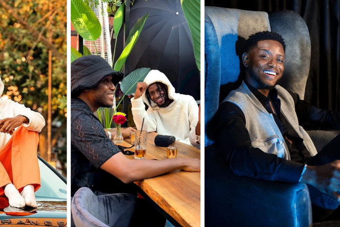 Liam Voice and Chike hangout in London for East Vs West Africa event/Instagram