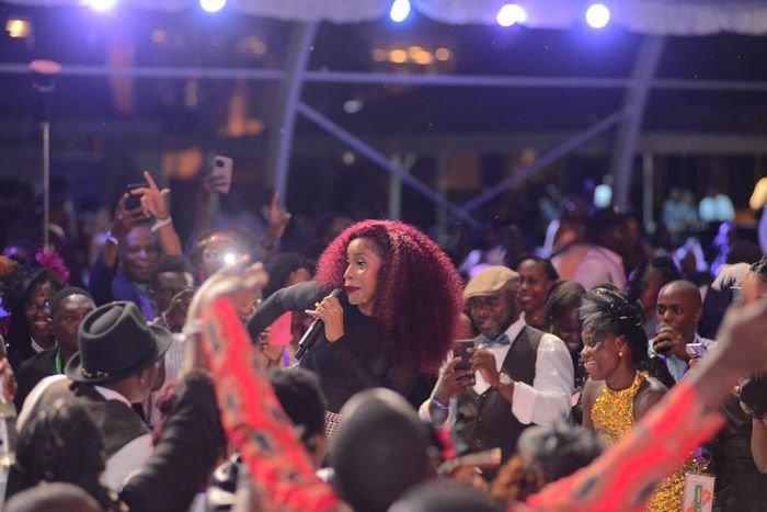 The Nakyuka star kicked off her performance with Sweet Sensation her chart-topping collaboration with Nigerian star Orezi.
