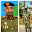 UPDF mouthpiece Deo Akiiki (L) says just Lilian Aber (C) no NUP supporter including Olivia Lutaya are in jail for wearing a red beret