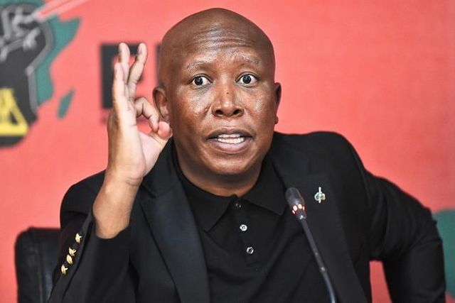 EFF leader Julius Malema