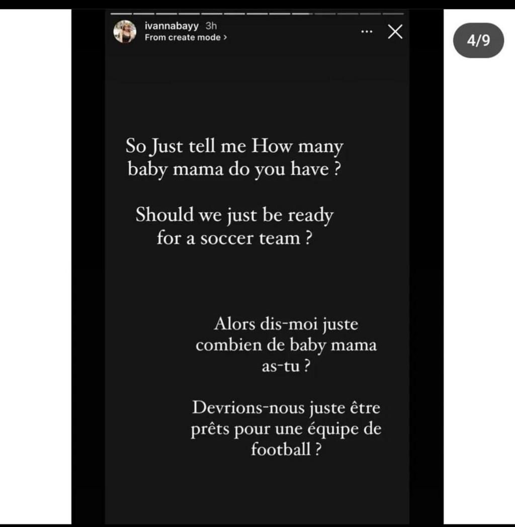 Davido's alleged babay mamas post