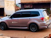 A Subaru on the streets of Kampala