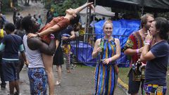 Revelers at Nyege Nyege Festival