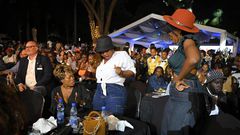 Fellow artistes turned up to support Blu 3