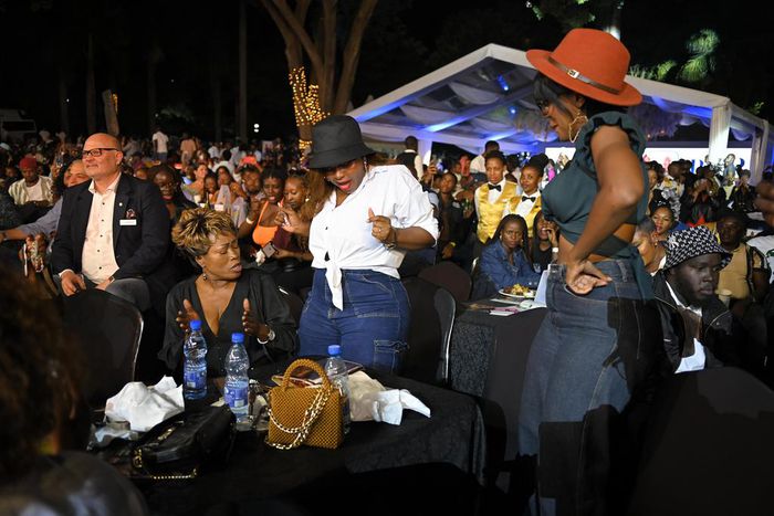 Fellow artistes turned up to support Blu 3