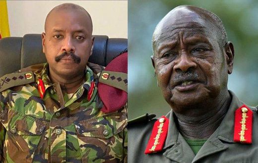 President Museveni and his son Gen Kainerugaba [pan african visions]