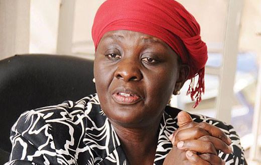 Former Vice President Specioza Wandira Kazibwe