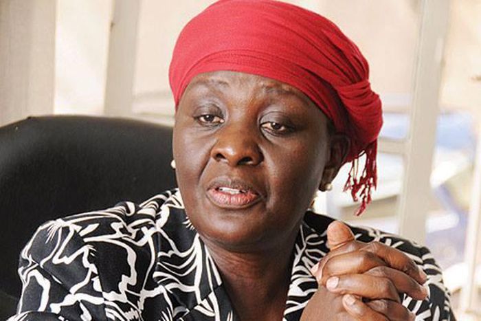 Former Vice President Specioza Wandira Kazibwe