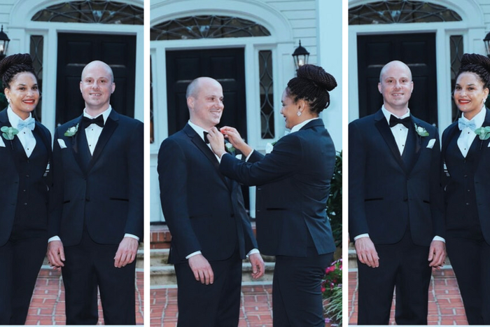 Female Best Man: How Daniella Atim rocked the position at wedding/Instagram