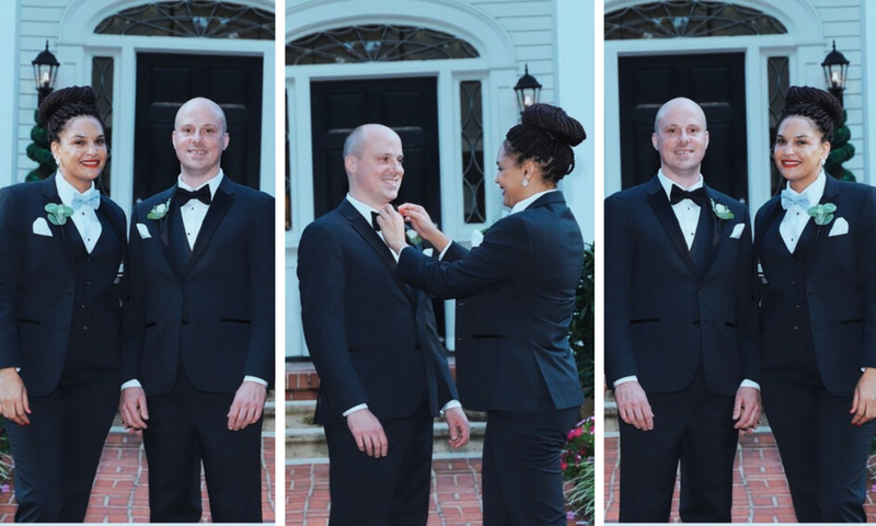 Female Best Man: How Daniella Atim rocked the position at wedding/Instagram