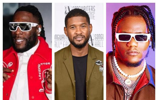 Burna Boy and Pheelz are featured on Usher's new album