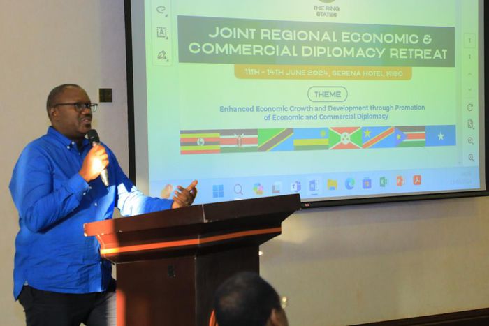 Uganda's exports to the DRC include cereals, vegetable oil, refined petroleum oil, and salt, among other goods.