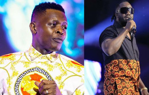 Jose Chameleone and Bebe Cool
