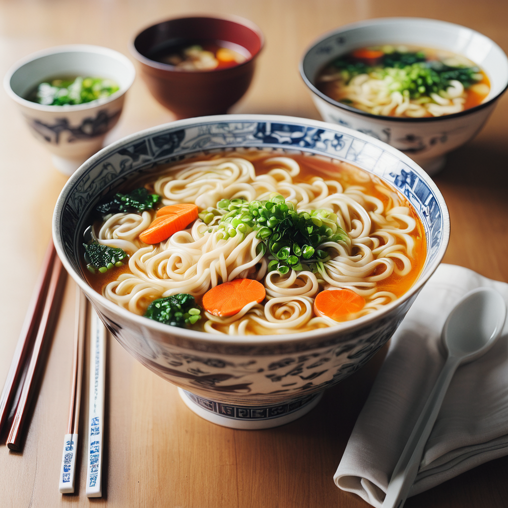 A bowl of noodle  (AI generated)