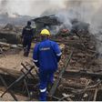 Gas explosion destroys 18 shops in Lagos [BBC]
