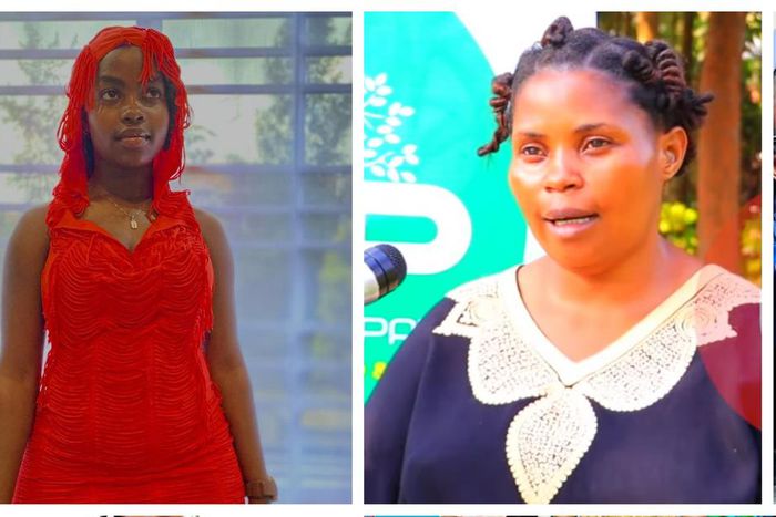 Pretty Nicole and her mother