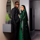 Businesswoman Zari Hassan with her husband Shakib Lutaaya