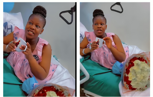 Faridah Nakazibwe welcomed a baby boy on Tuesday