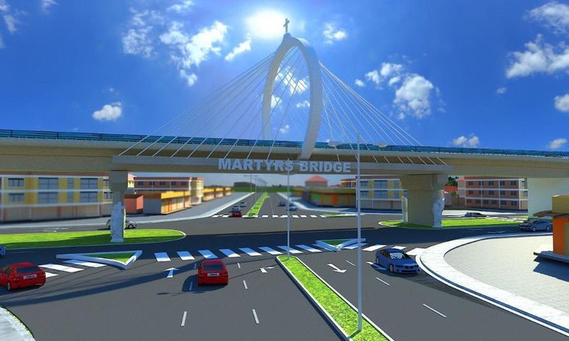 The design of the Kyaliwajjala bridge